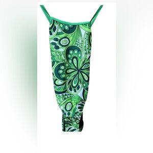SPEEDO Xtra Life Racing Endurance Swim Suit Female 2 /28 Multicolor Boho Print